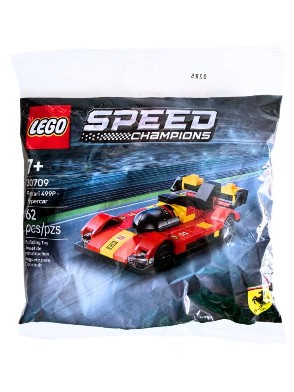 LEGO Speed Champions Ferrari 499P - Hypercar Building Toy 30709 - Ages 7+ NEW